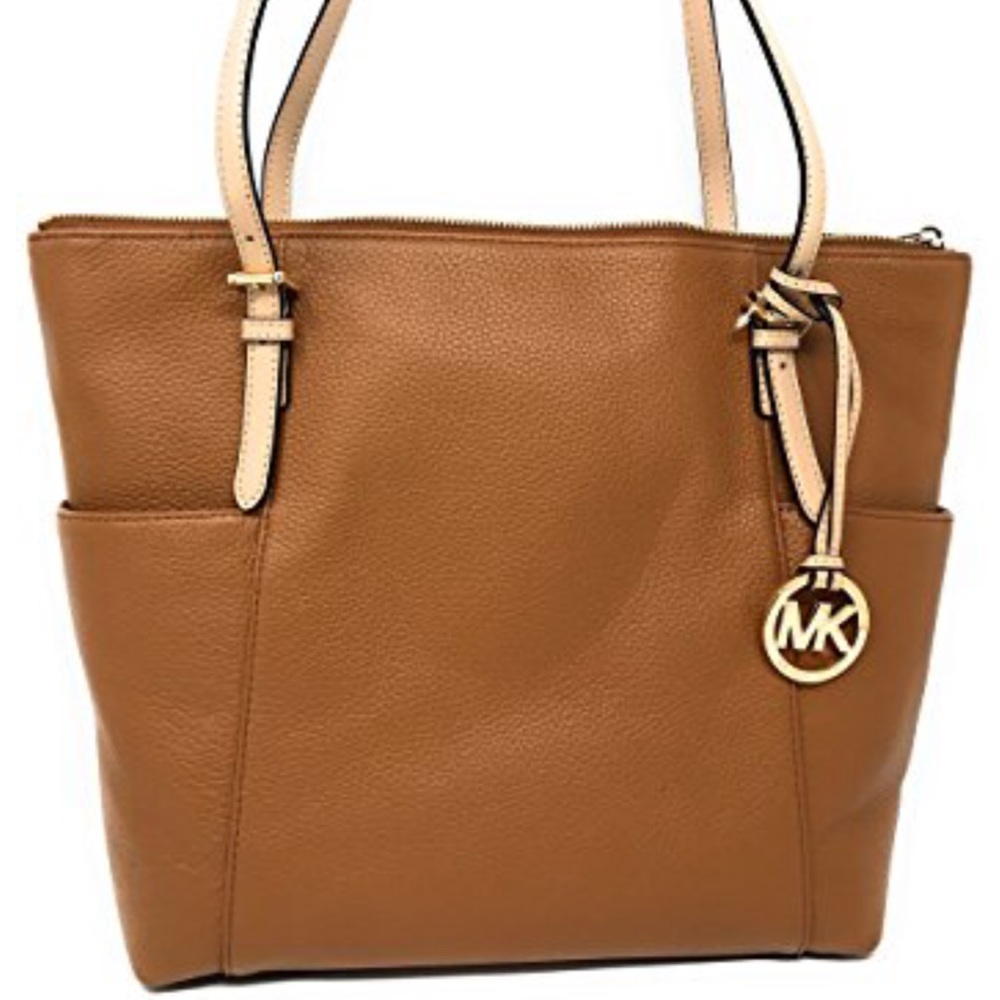 Michael Kors tan Leather bag